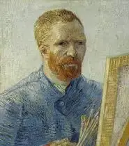 Self-Portrait as a Painter by Vincent van Gogh