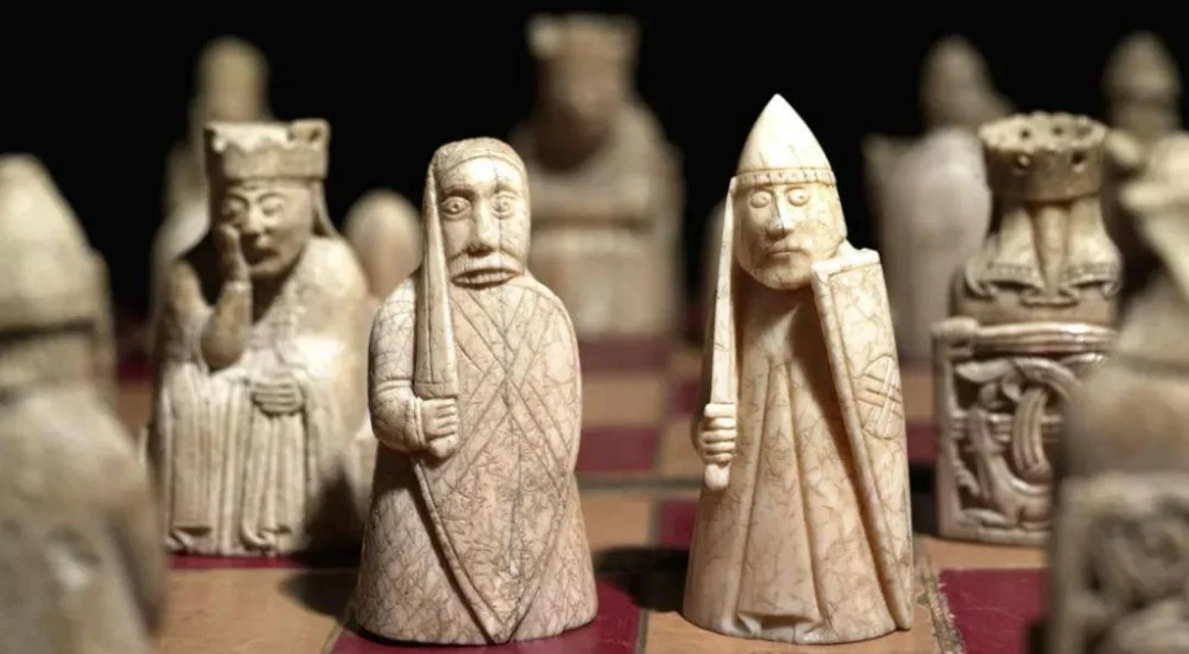 Lewis Chessmen by Norwegian craftsmen