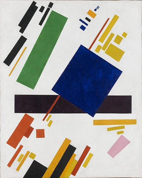 Suprematist Composition: White on White by Kazimir Malevich