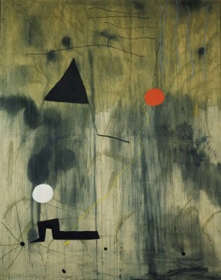 The Birth of the World by Joan Miró