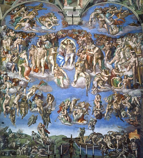 The Last Judgment by Michelangelo